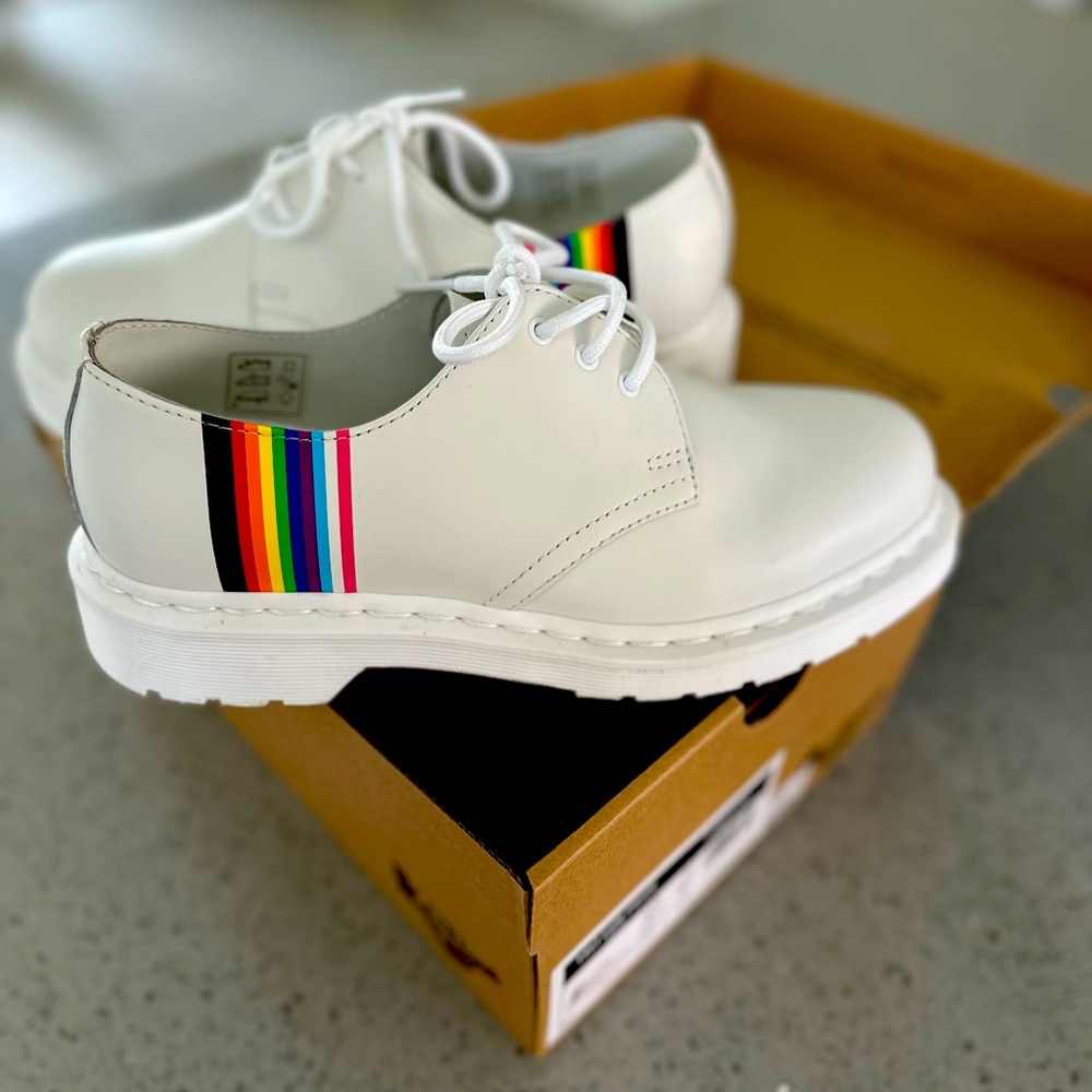 Doc Martens for Pride- Oxfords (box not included)